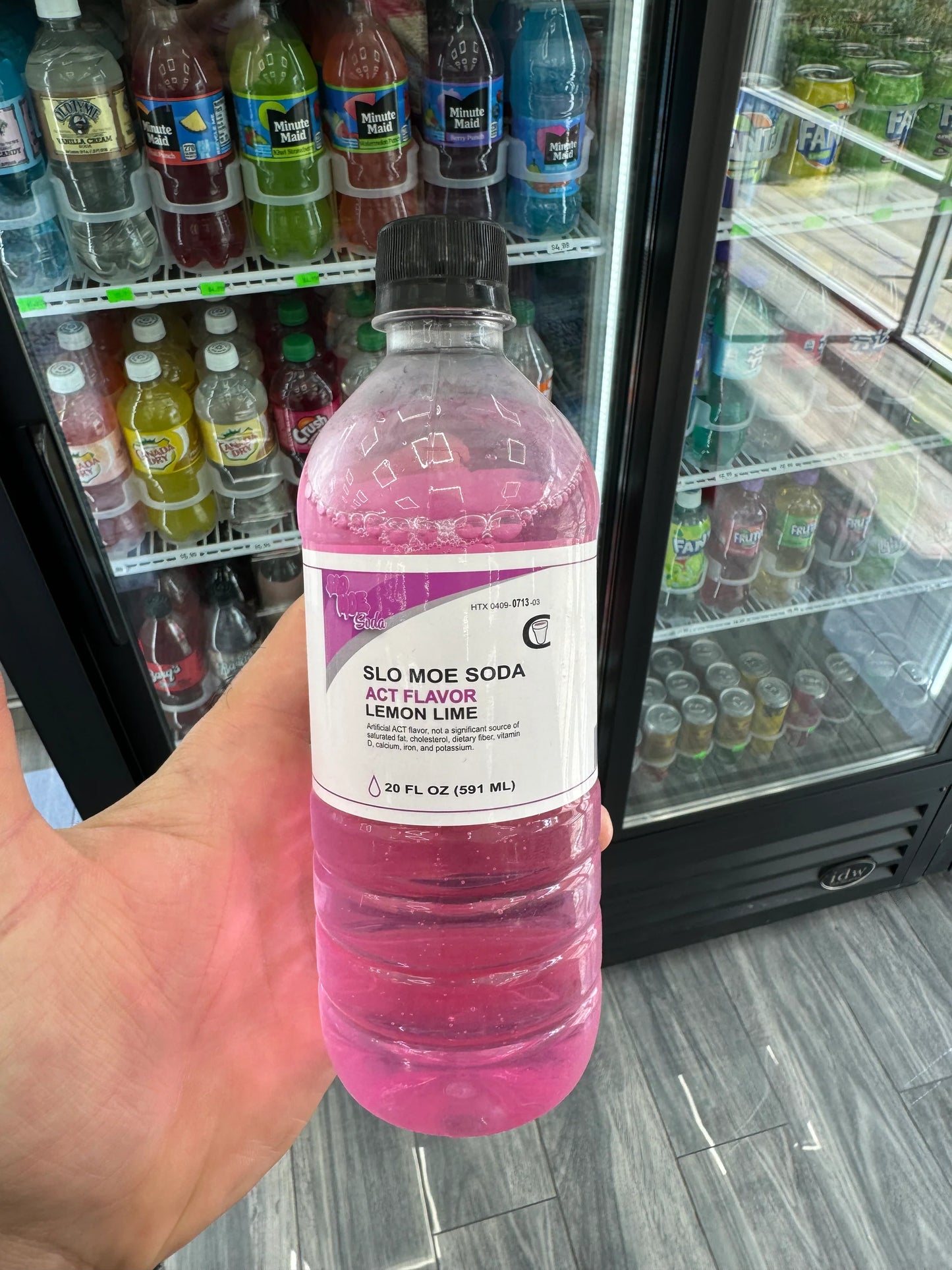 Slo Moe Soda Lemon Lime Act